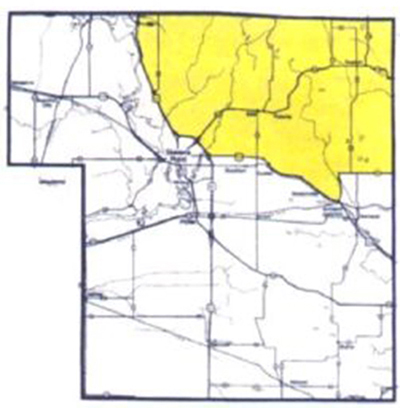 Rosholt map
